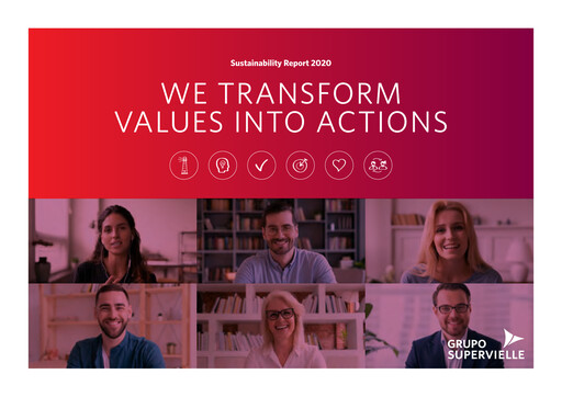 Miniature Grupo Supervielle Rapport de durabilité 2020