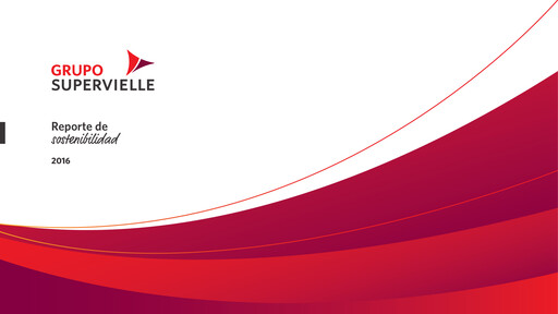 Miniature Grupo Supervielle Rapport de durabilité 2016