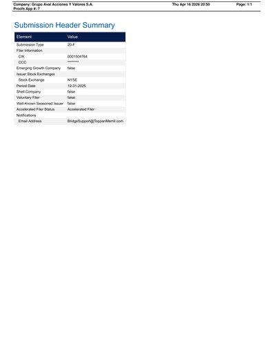 Thumbnail Grupo Aval
 Annual Report 2025