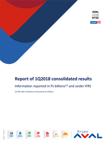 Thumbnail Grupo Aval
 Quarterly Report 2018-q1