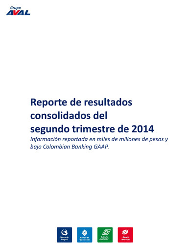 Thumbnail Grupo Aval
 Quarterly Report 2014-q2
