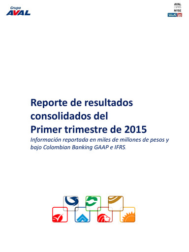 Thumbnail Grupo Aval
 Quarterly Report 2015-q1