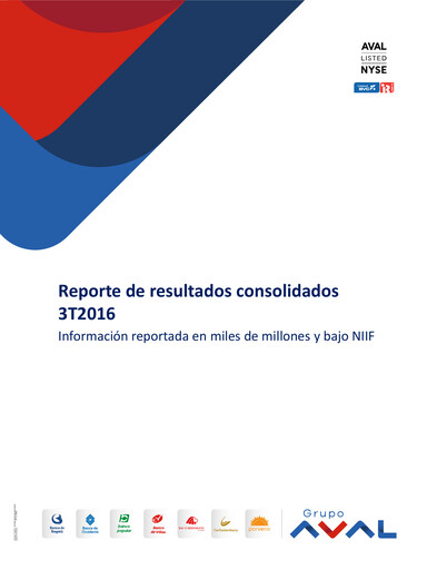Thumbnail Grupo Aval
 Quarterly Report 2016-q3