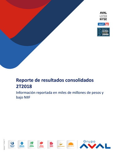 Thumbnail Grupo Aval
 Quarterly Report 2018-q2