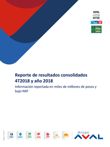 Thumbnail Grupo Aval
 Quarterly Report 2018-q4