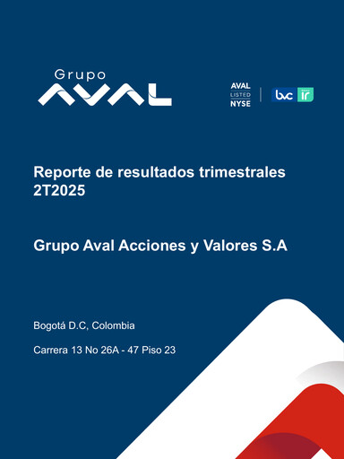 Thumbnail Grupo Aval
 Quarterly Report 2025-q2