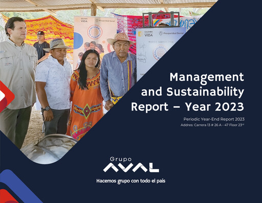 Thumbnail Grupo Aval
 Sustainability Report 2023