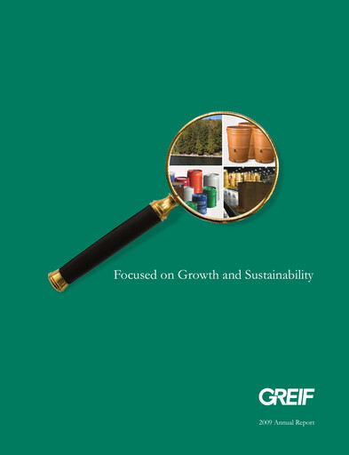 Thumbnail Greif Annual Report 2009