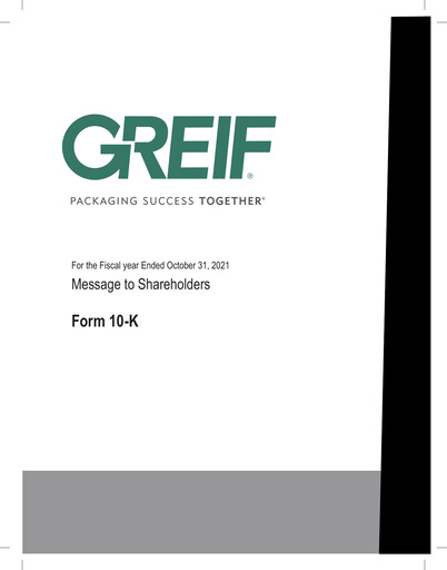 Thumbnail Greif Annual Report 2021