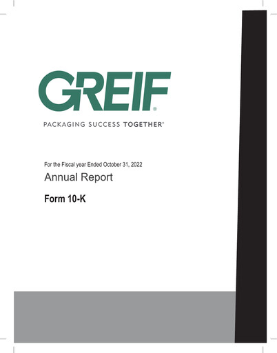 Thumbnail Greif Annual Report 2022