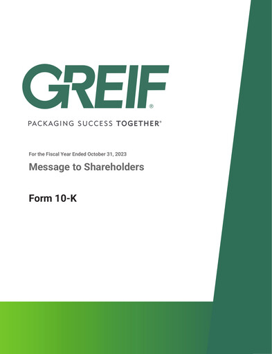 Thumbnail Greif Annual Report 2023