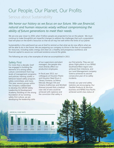 Thumbnail Greif Sustainability Report 2013