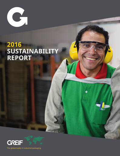 Thumbnail Greif Sustainability Report 2016