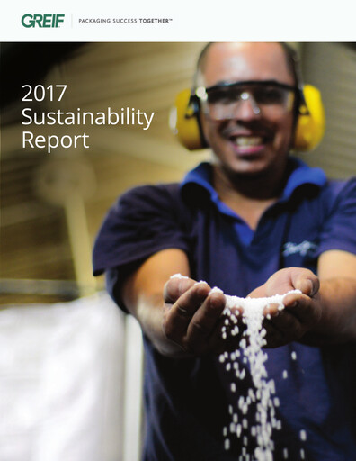 Thumbnail Greif Sustainability Report 2017
