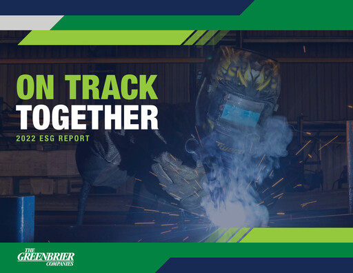 Thumbnail The Greenbrier Companies
 ESG Report 2022
