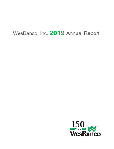 Thumbnail WesBanco Annual Report 2019