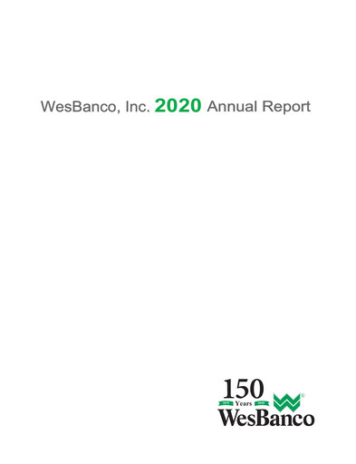Thumbnail WesBanco Annual Report 2020