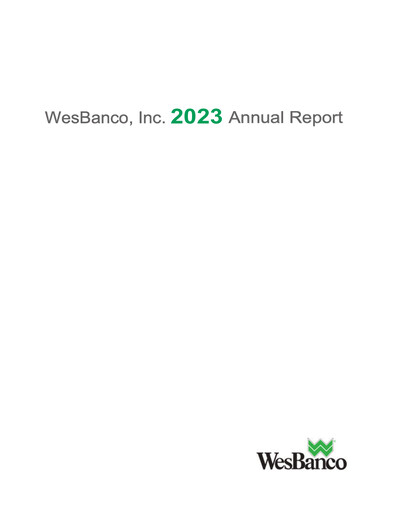 Thumbnail WesBanco Annual Report 2023