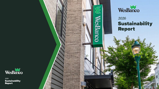 Thumbnail WesBanco Sustainability Report 2026