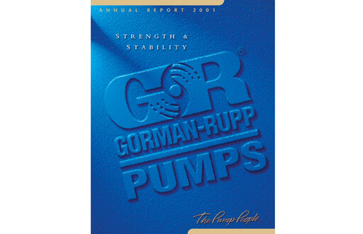 Thumbnail Gorman-Rupp Annual Report 2001