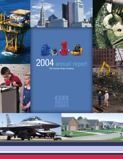 Thumbnail Gorman-Rupp Annual Report 2004
