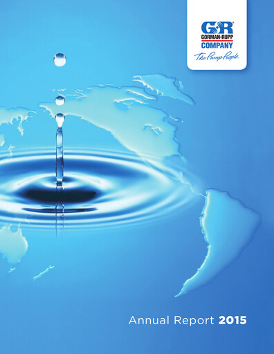 Thumbnail Gorman-Rupp Annual Report 2015