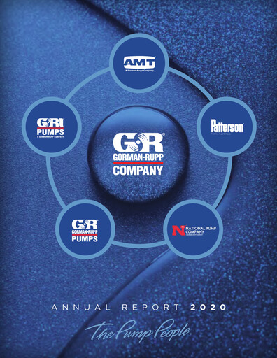 Thumbnail Gorman-Rupp Annual Report 2020