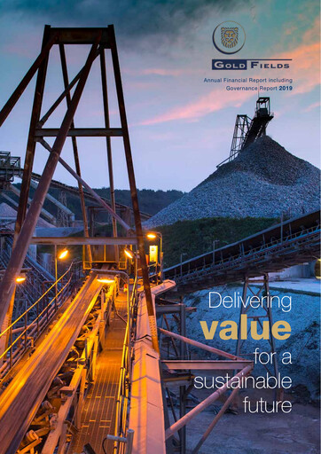 Thumbnail Gold Fields
 Financial Statement 2019