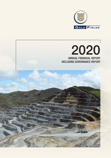 Thumbnail Gold Fields
 Financial Statement 2020