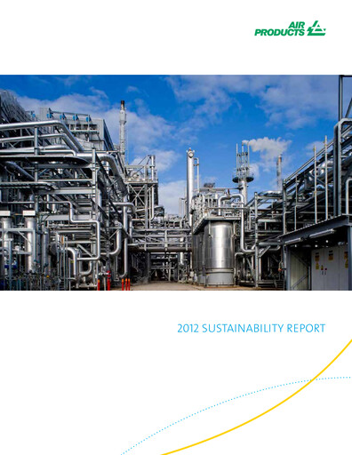 Thumbnail Air Products and Chemicals Sustainability Report 2012