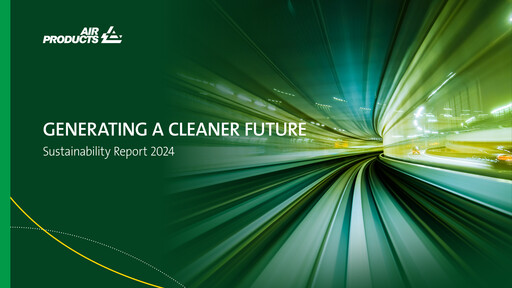Thumbnail Air Products and Chemicals Sustainability Report 2024