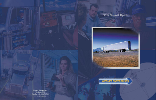 Vorschaubild Werner Enterprises
 Jahresbericht 2000