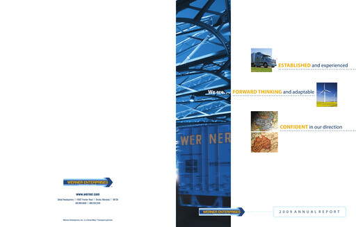 Vorschaubild Werner Enterprises
 Jahresbericht 2009