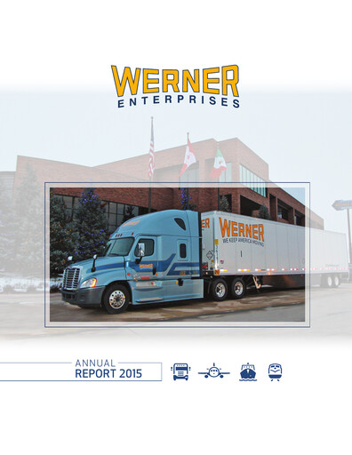 Vorschaubild Werner Enterprises
 Jahresbericht 2015
