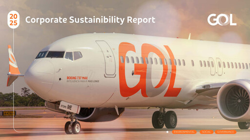 Vorschaubild GOL Airlines Nachhaltigkeitsbericht 2025
