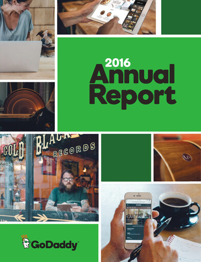 Thumbnail GoDaddy Annual Report 2016