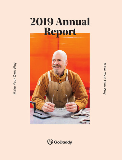 Miniature GoDaddy Rapport annuel 2019