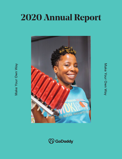 Miniature GoDaddy Rapport annuel 2020