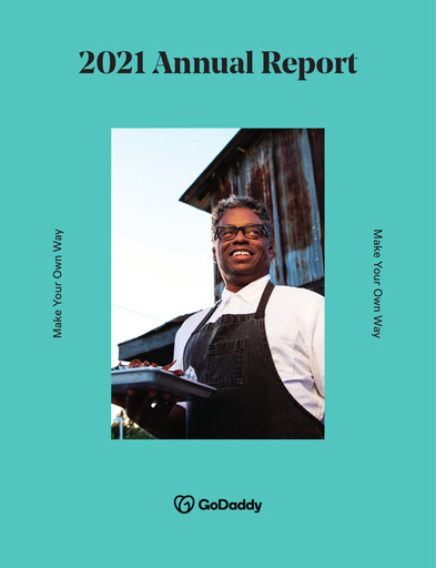 Miniature GoDaddy Rapport annuel 2021