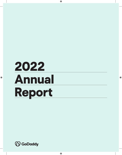 Miniature GoDaddy Rapport annuel 2022