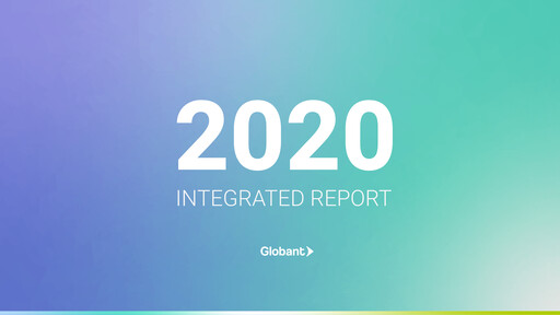 Thumbnail Globant Integrated Report 2020