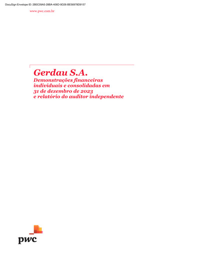 Thumbnail Gerdau Financial Statement 2023