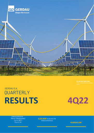 Thumbnail Gerdau Quarterly Report 2022-q4