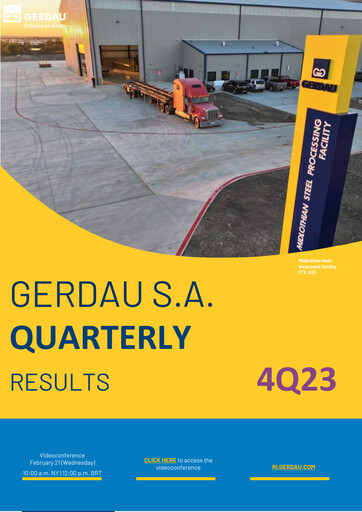 Thumbnail Gerdau Quarterly Report 2023-q4