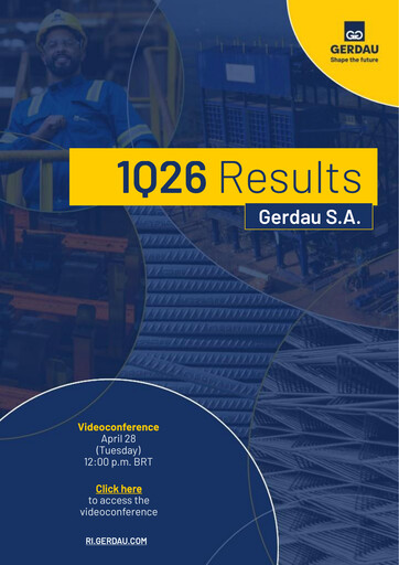 Thumbnail Gerdau Quarterly Report 2026-q1