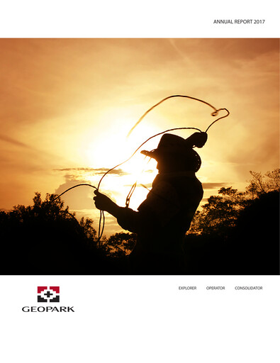 Thumbnail Geopark Annual Report 2018