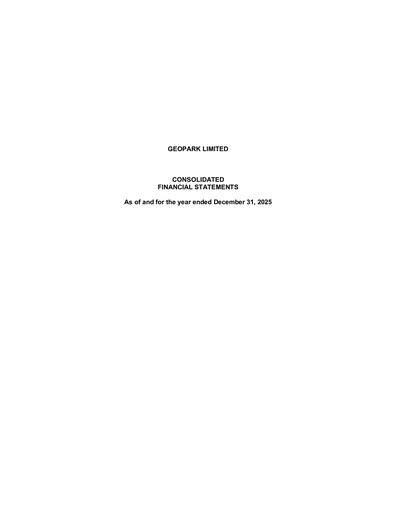 Miniature Geopark Bilan financier 2025