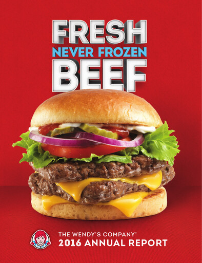 Thumbnail Wendy’s Annual Report 2016