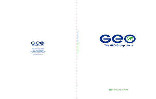 Vorschaubild Geo Group Jahresbericht 2021