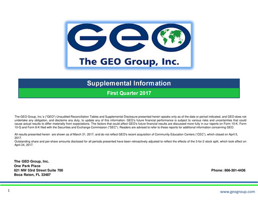 Thumbnail Geo Group Quarterly Report 2017-q1